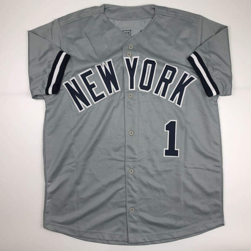 Autographed/Signed Bobby Richardson 60 WS MVP New York Grey Baseball Jersey JSA COA