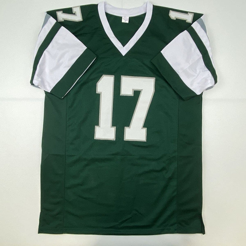 Autographed/Signed Harold Carmichael HOF 20 Philadelphia Green Football Jersey JSA COA