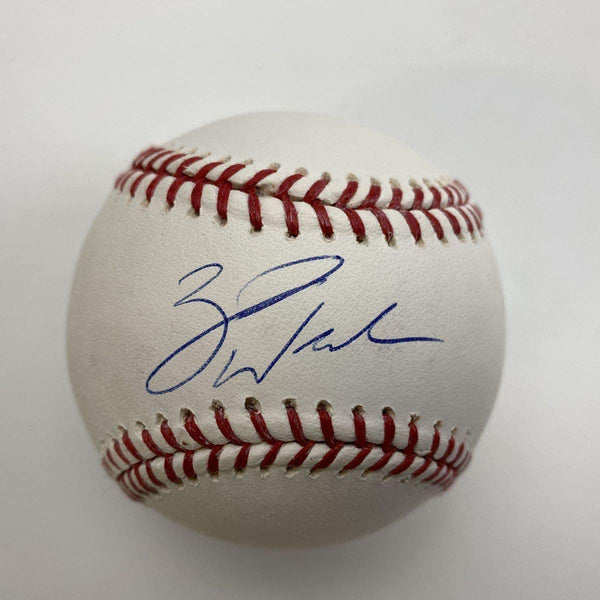 Autographed/Signed Zack Wheeler Rawlings Official Major League ROML Baseball JSA COA Auto