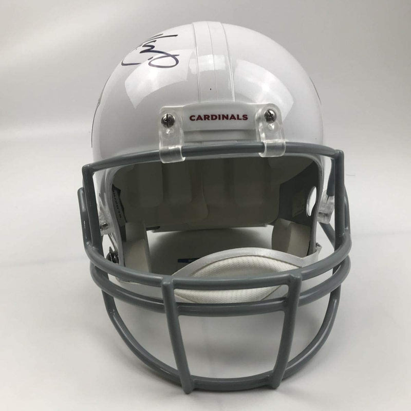 Autographed/Signed Kyler Murray Arizona Cardinals Full Size FS F/S Replica Football Helmet Beckett BAS COA