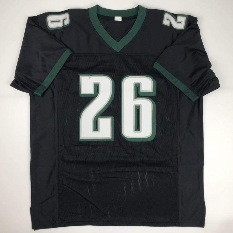 Autographed/Signed Jay Ajayi #26 Philadelphia Black Football Jersey JSA COA