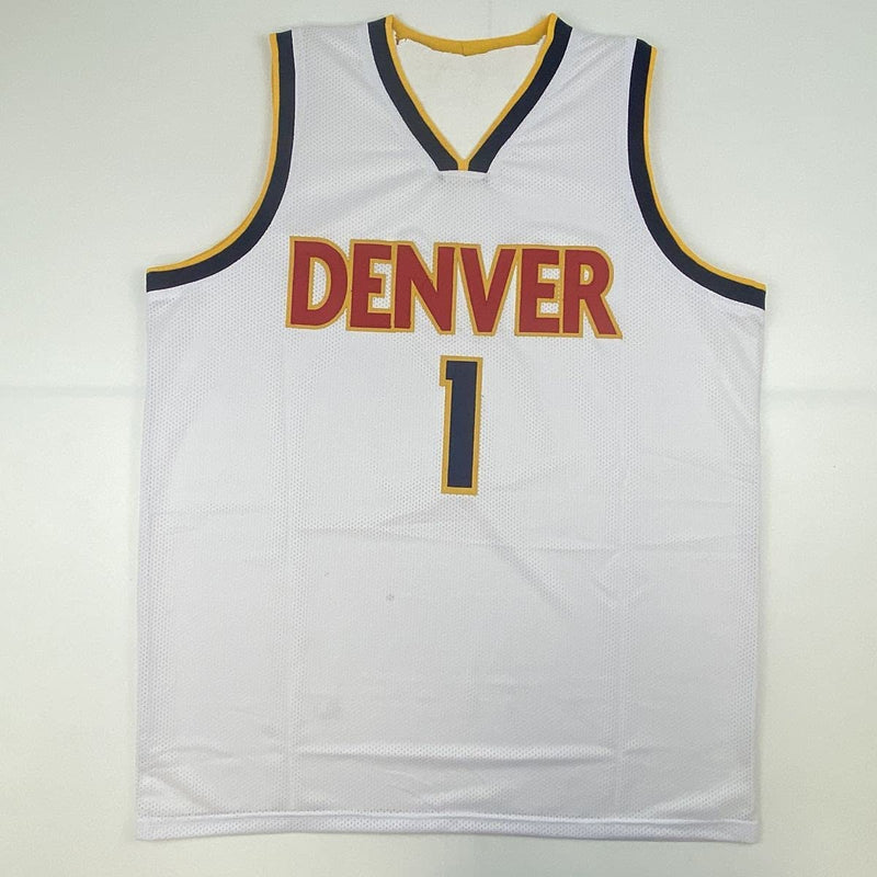 Autographed/Signed Michael Porter Jr. Denver White Basketball Jersey PSA/DNA COA