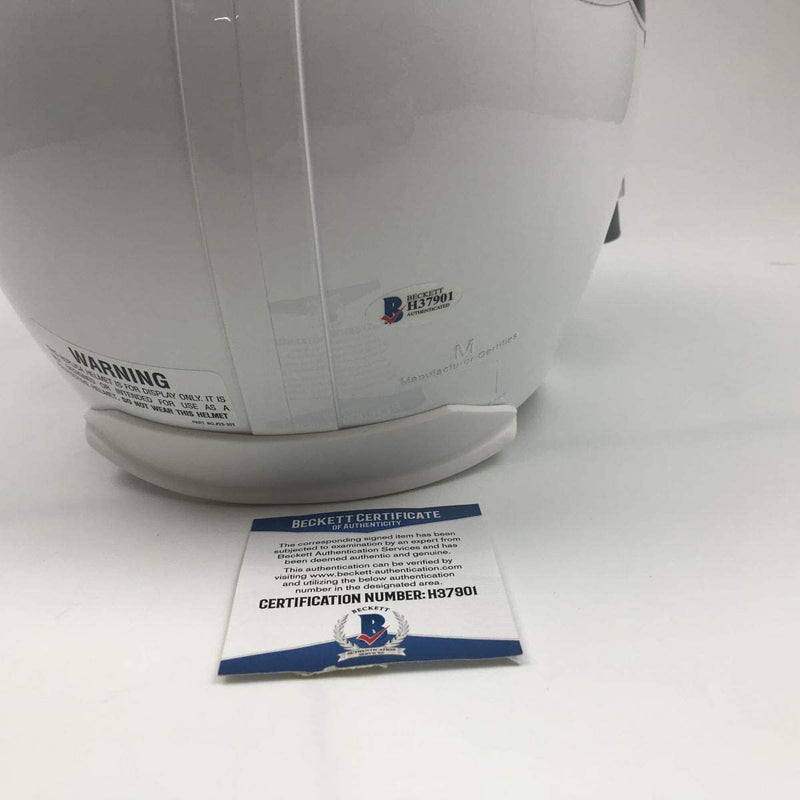 Autographed/Signed Kyler Murray Arizona Cardinals Full Size FS F/S Replica Football Helmet Beckett BAS COA