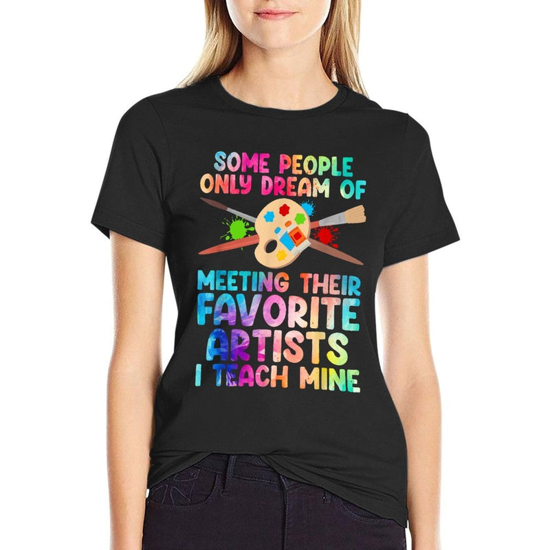 Art Teacher Design For Men Women Art Teacher Appreciation  Lightweight T-Shirt