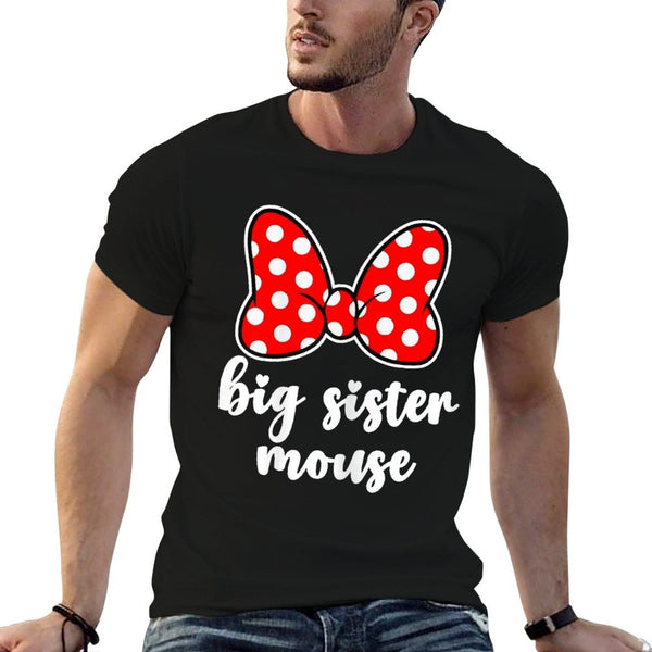 Kids Big Sister Mouse Bow Family Vacation - Youth, Toddler  Classic T-Shirt