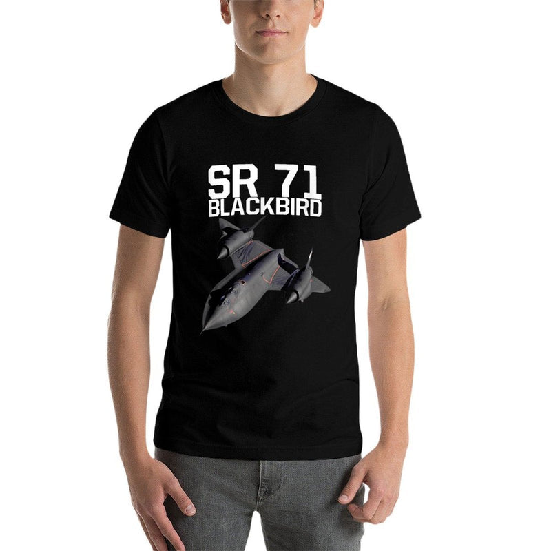SR 71 Blackbird, Airplane Jet  Lightweight T-Shirt
