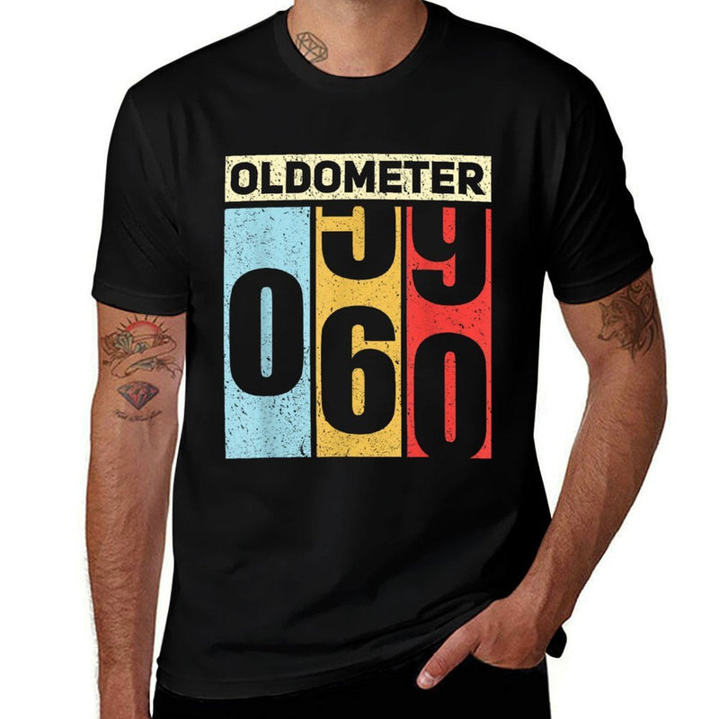 Oldometer 59-60 Funny 60th Birthday Odometer Gift Oldometer  Classic T-Shirt