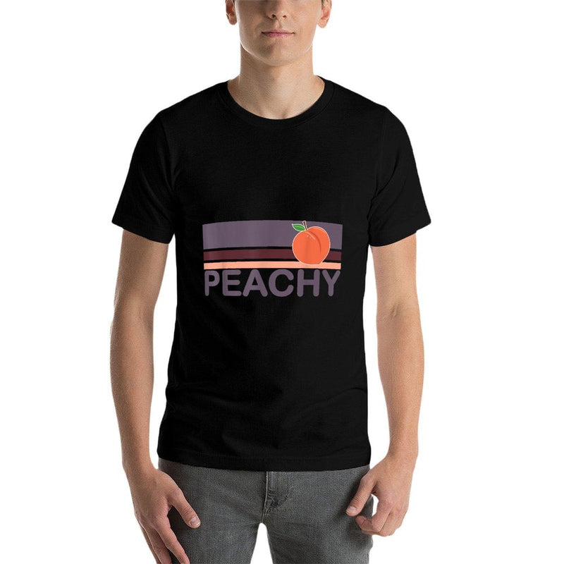 Peachy Retro 70's, Life Is Peachy  Versatile T-Shirt