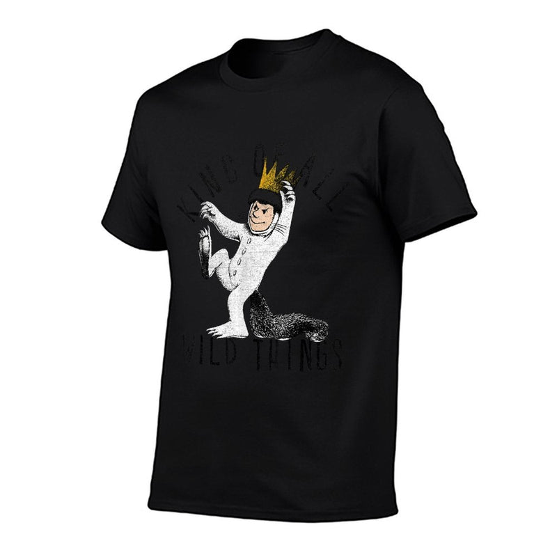 Where The Wild Things Are - King Of All Wild Things Max  Oversized Silhouette T-Shirt