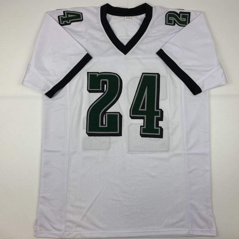 Autographed/Signed Darius Slay Jr. Philadelphia White Football Jersey JSA COA