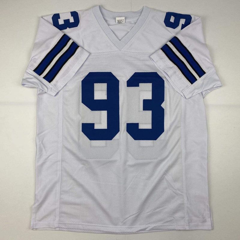 Autographed/Signed Gerald McCoy Dallas White Football Jersey PSA/DNA COA