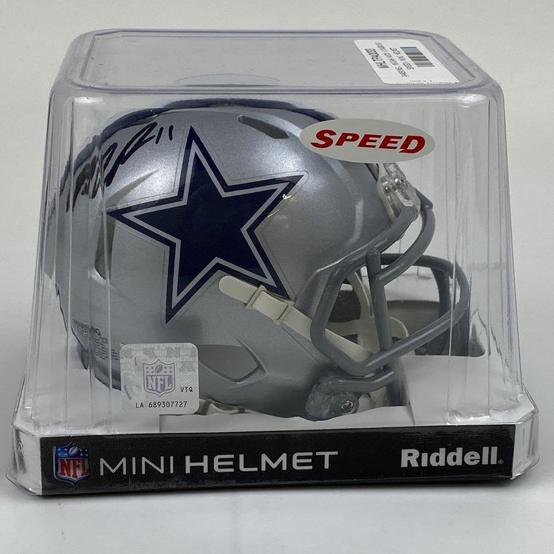 Autographed/Signed Micah Parsons Dallas Cowboys Mini Football Helmet Fanatics COA