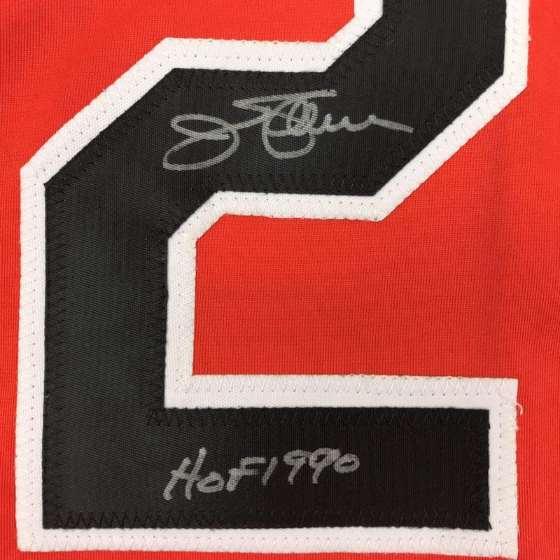 Autographed/Signed Jim Palmer HOF 1990 Baltimore Orange Baseball Jersey JSA COA