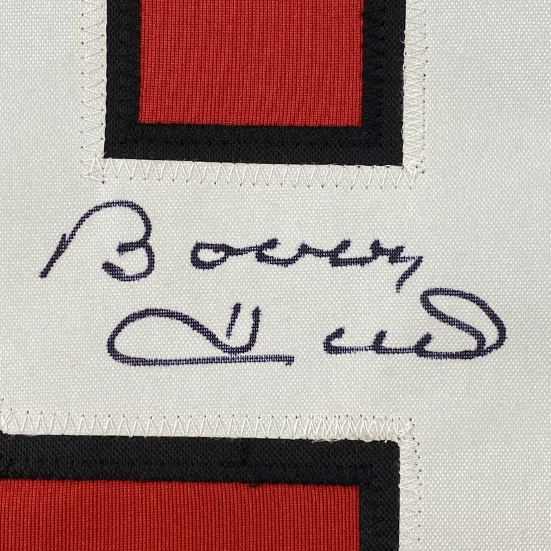 Autographed/Signed Bobby Hull Chicago Red Hockey Jersey JSA COA