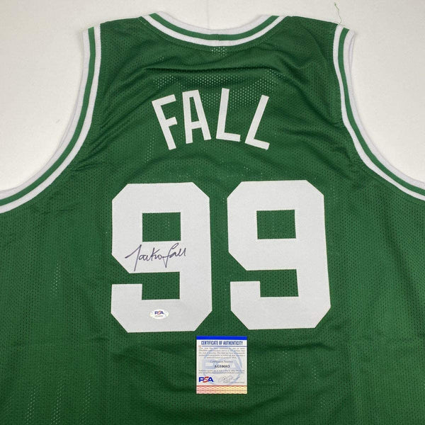 Autographed/Signed Tacko Fall Boston Green Basketball Jersey PSA/DNA COA