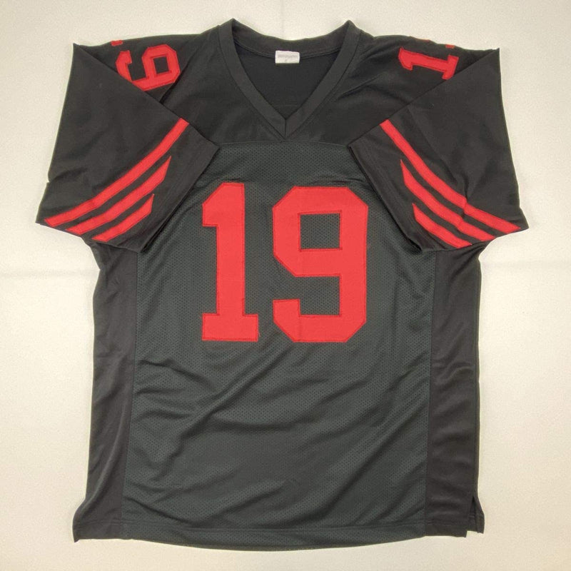 Autographed/Signed Deebo Samuel San Francisco Black Football Jersey JSA COA
