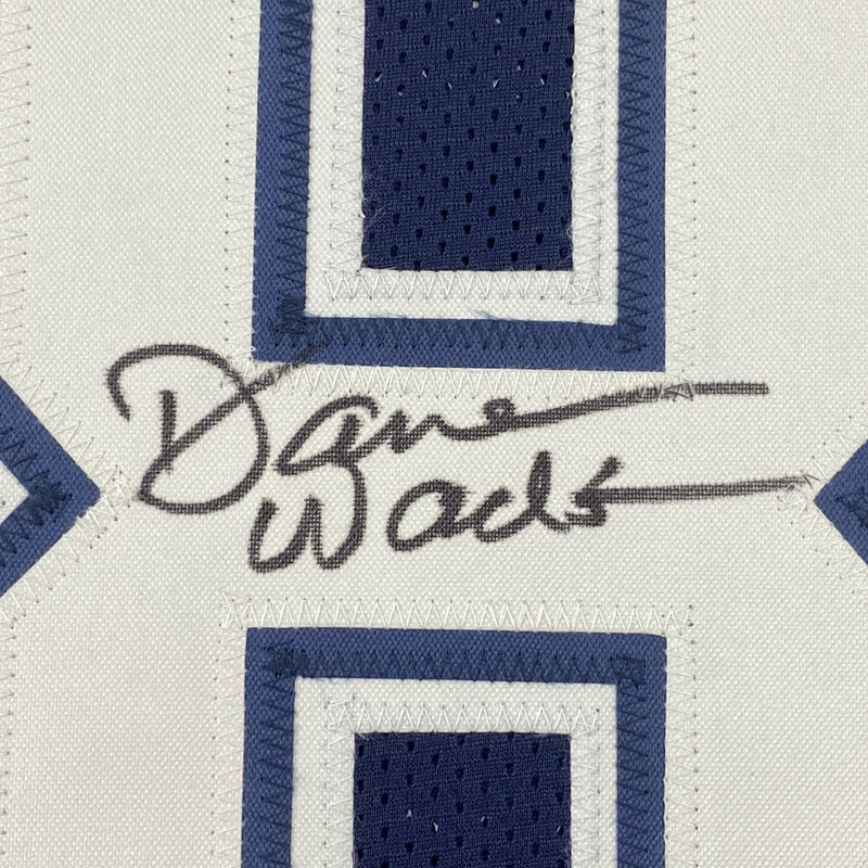 Autographed/Signed Darren Woodson Dallas Blue Football Jersey JSA COA
