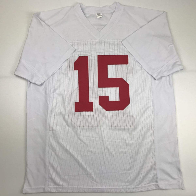 Autographed/Signed Ronnie Harrison Alabama White College Football Jersey PSA/DNA COA