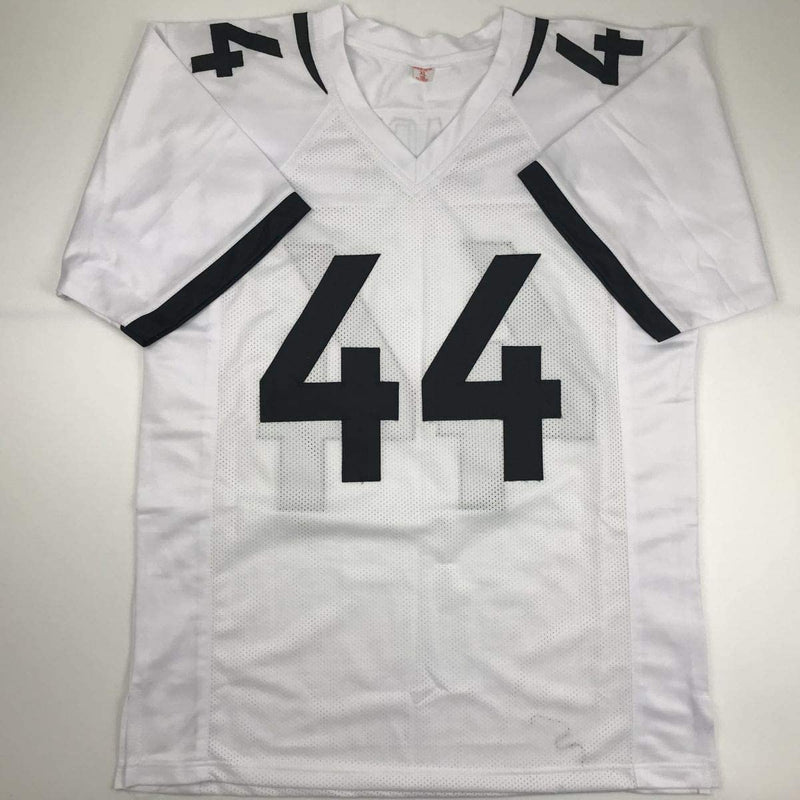 Autographed/Signed Myles Jack Jacksonville White Football Jersey JSA COA