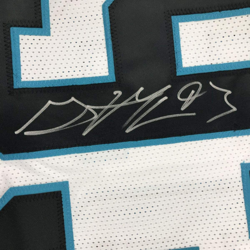 Autographed/Signed Gerald McCoy Carolina White Football Jersey Beckett BAS COA