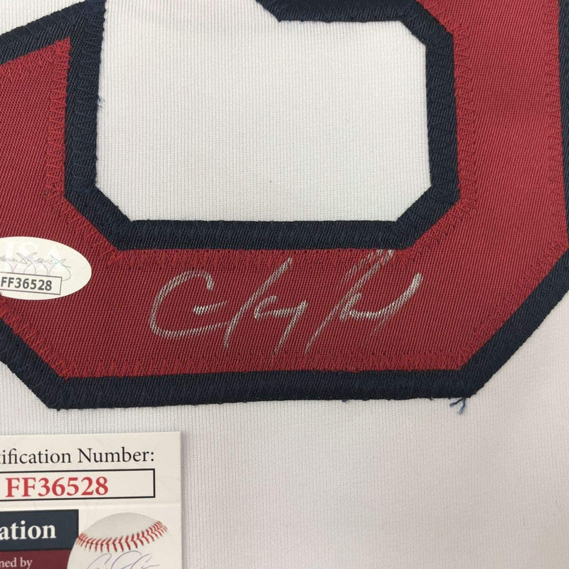 Autographed/Signed Hanley Ramirez Boston White Baseball Jersey JSA COA