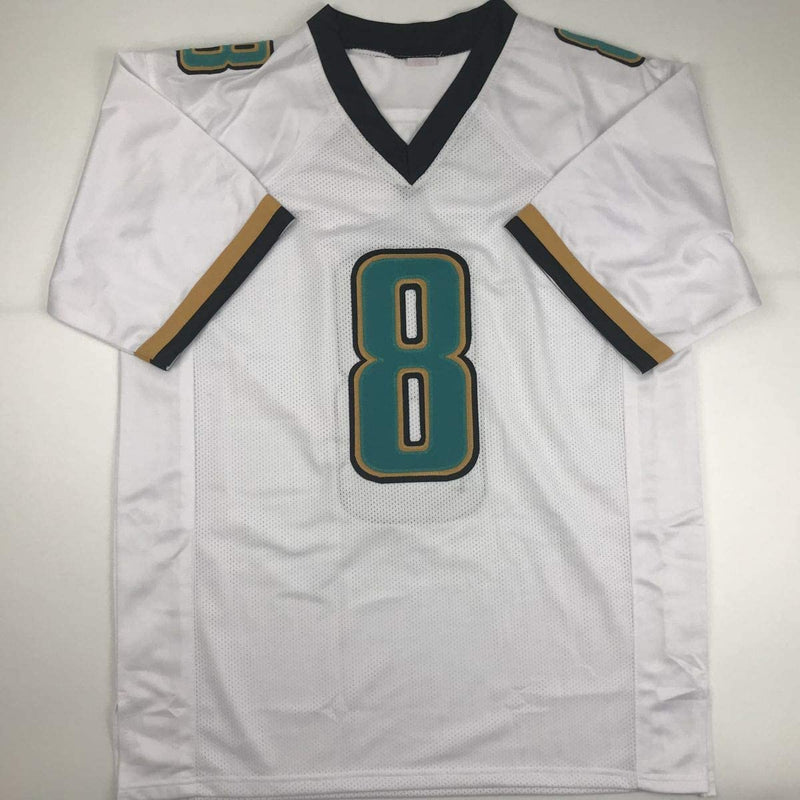 Autographed/Signed Mark Brunell Jacksonville White Football Jersey PSA/DNA COA