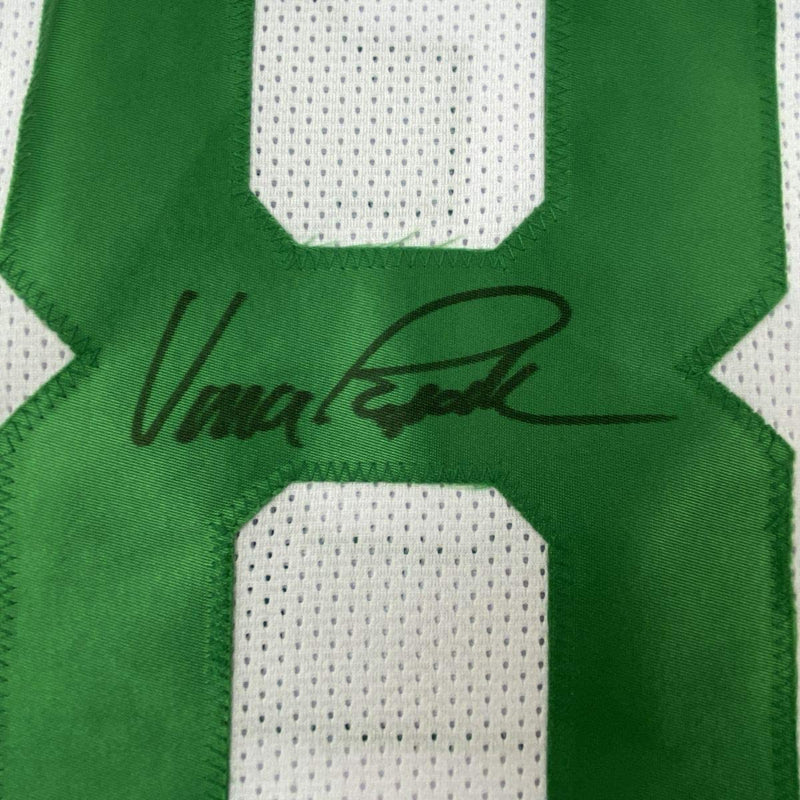 Autographed/Signed Vince Papale Philadelphia White Football Jersey JSA COA