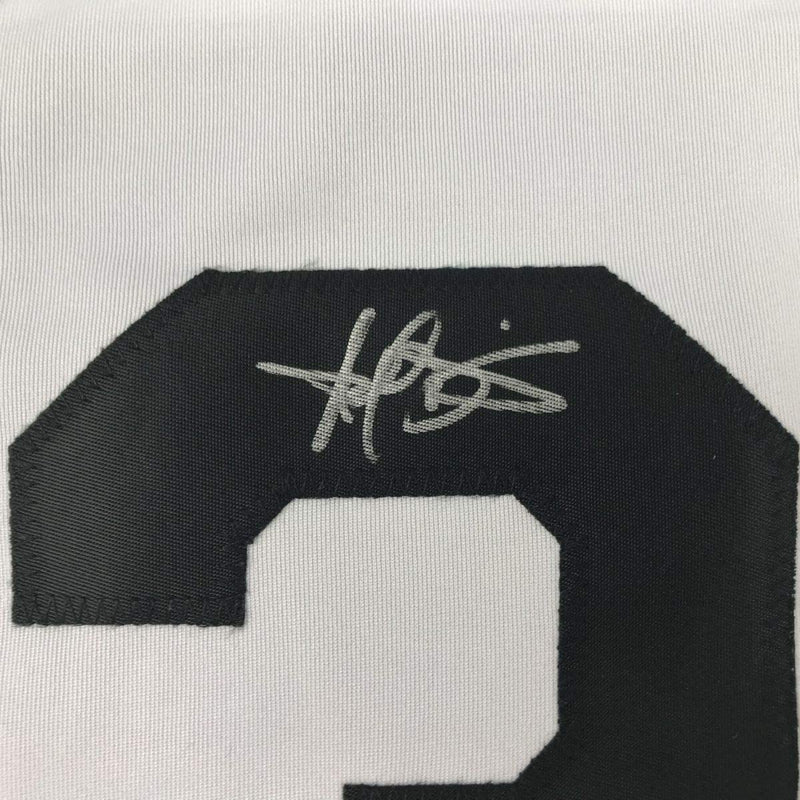 Autographed/Signed Harold Baines Chicago White Retro Baseball Jersey Beckett BAS COA