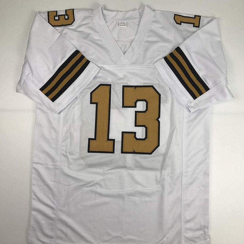 Autographed/Signed Michael Thomas New Orleans Color Rush Football Jersey JSA COA