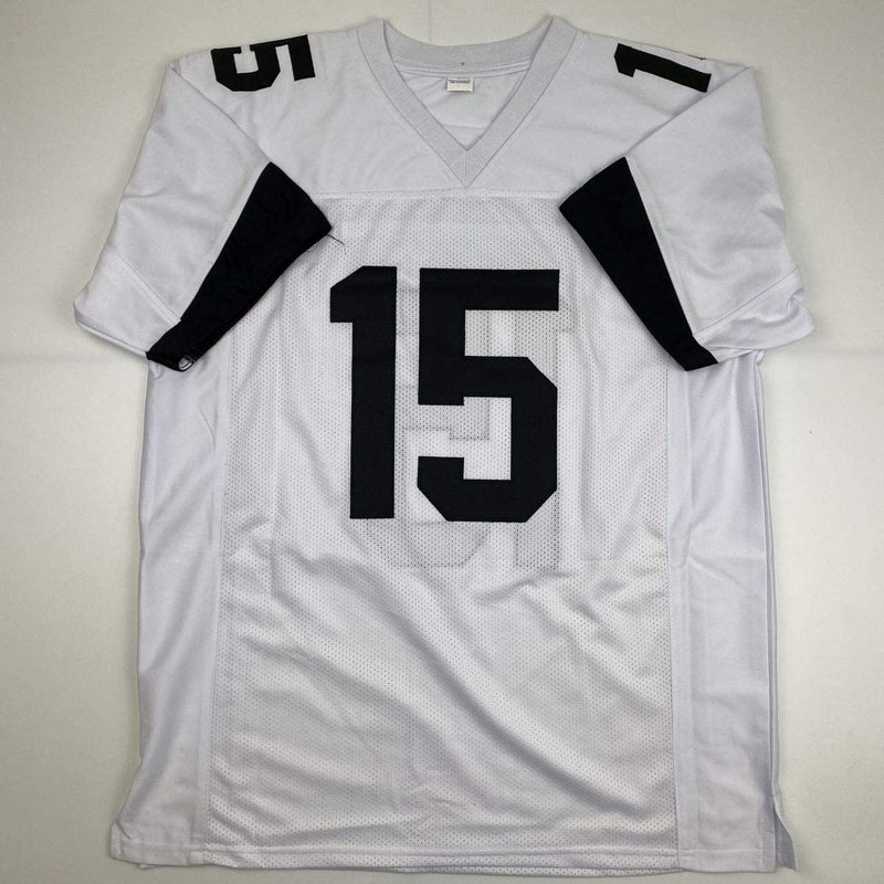 Autographed/Signed Gardner Minshew II Jacksonville White Football Jersey PSA/DNA COA