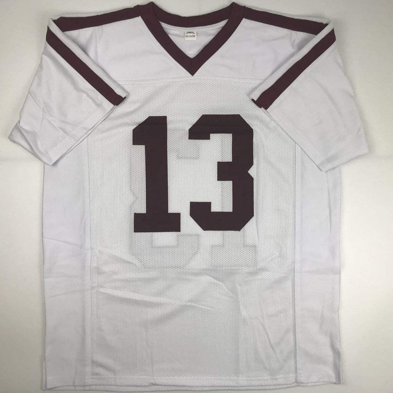 Autographed/Signed Mike Evans Texas A&M White College Football Jersey PSA/DNA COA