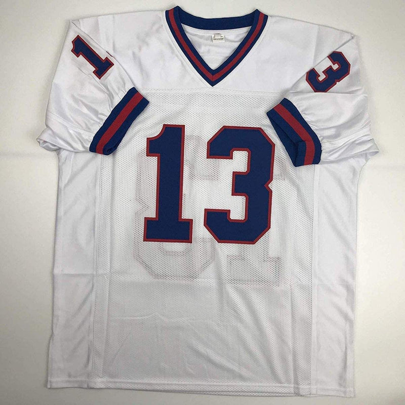 Autographed/Signed Odell Beckham Jr. New York Color Rush Football Jersey JSA COA