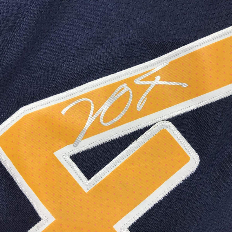 Autographed/Signed Victor Oladipo Indiana Blue Basketball Jersey PSA/DNA COA