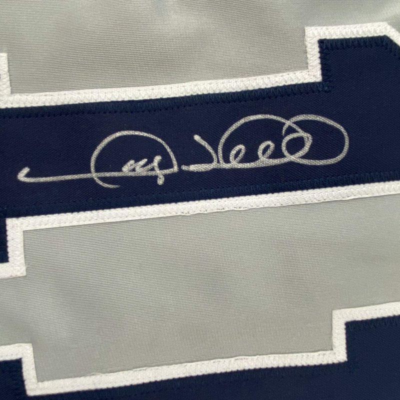 Autographed/Signed Gary Sheffield New York Grey Baseball Jersey PSA/DNA COA