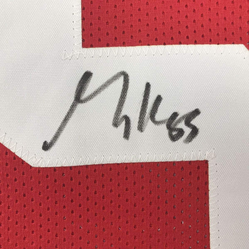 Autographed/Signed George Kittle San Francisco Red Football Jersey JSA COA