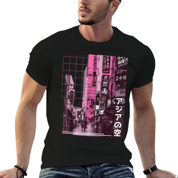 Tokyo Japanese 90s Streetwear Aesthetic Graphic  Trendy Pattern T-Shirt