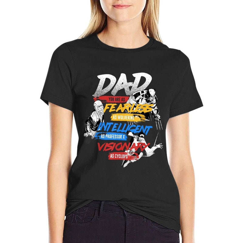 Marvel X-Men Fathers Day Dad You Are As...  Vintage-inspired T-Shirt
