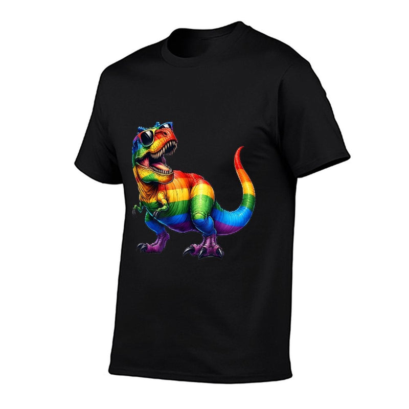Dinosaur Gay Pride LGBT Rainbow Lgbtq Pride  Soft T-Shirt