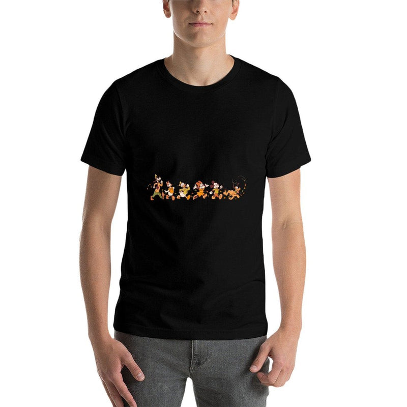 Disney Mickey Mouse  Friends Breezy Autumn Leaf Stroll Fall  Easy-care T-Shirt