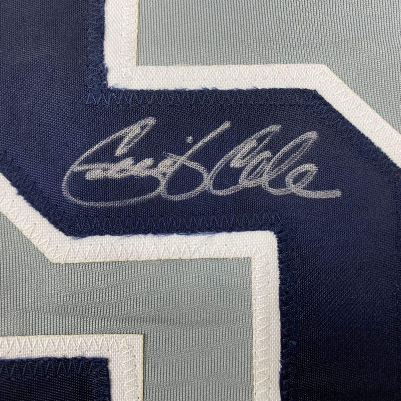 Autographed/Signed Gerrit Cole New York Grey Baseball Jersey JSA COA