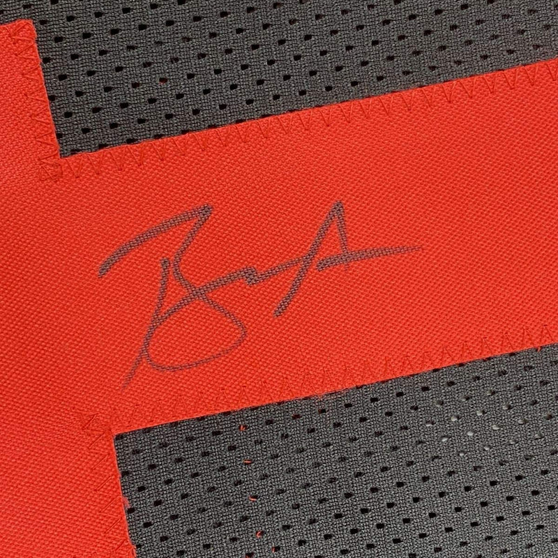 Autographed/Signed Brandon Aiyuk San Francisco Black Football Jersey JSA COA