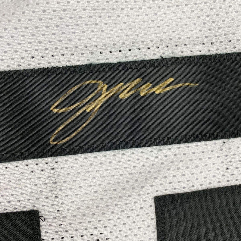 Autographed/Signed Gardner Minshew II Jacksonville White Football Jersey PSA/DNA COA