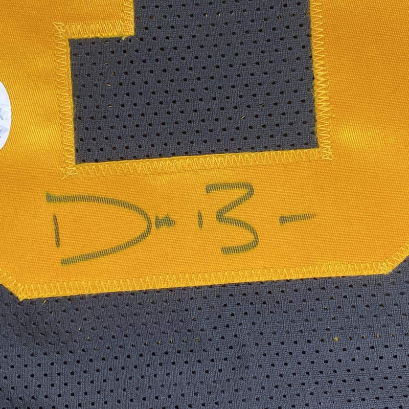Autographed/Signed Devin Bush Pittsburgh Color Rush Football Jersey JSA COA