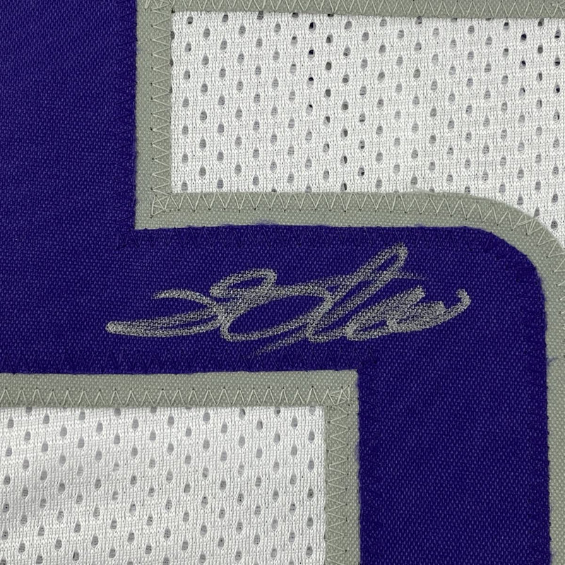 Autographed/Signed De'Aaron Fox Sacramento White Basketball Jersey Beckett BAS COA