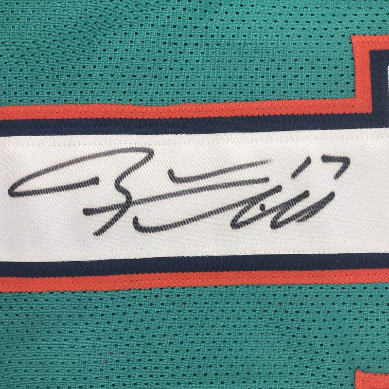 Autographed/Signed Ryan Tannehill Miami Teal Football Jersey Beckett BAS COA