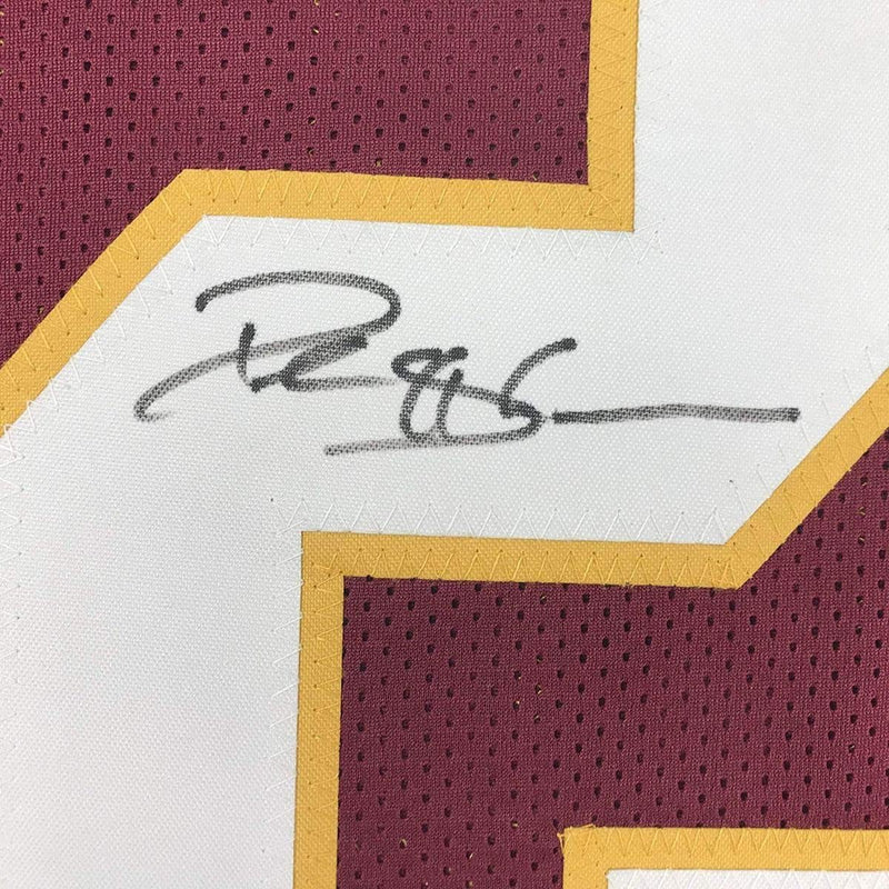 Autographed/Signed Deion Sanders Florida State FSU Maroon College Football Jersey JSA COA