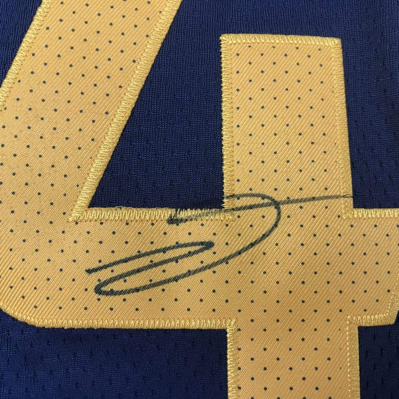 Autographed/Signed Donovan Mitchell Utah Blue Basketball Jersey PSA/DNA COA