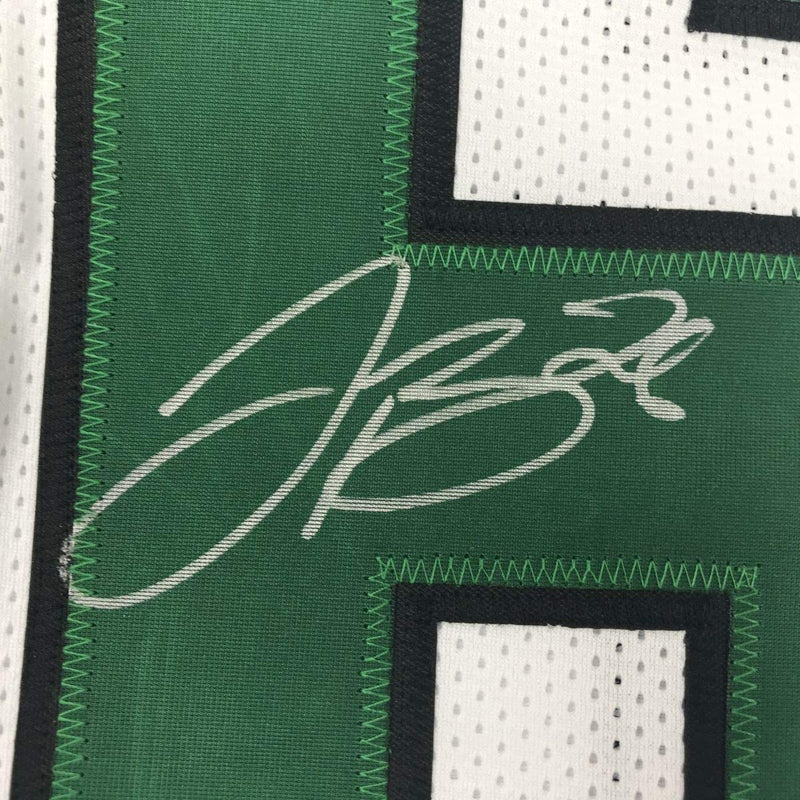 Autographed/Signed Le'Veon LeVeon Bell New York White Football Jersey PSA/DNA COA