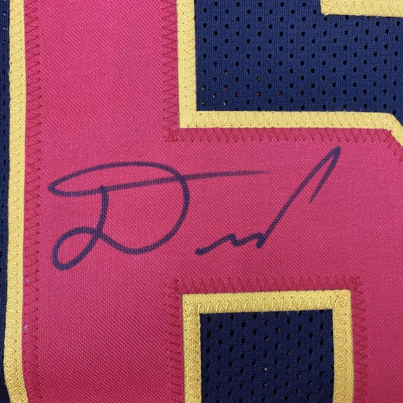 Autographed/Signed Damien Williams Kansas City Black Football Jersey JSA COA