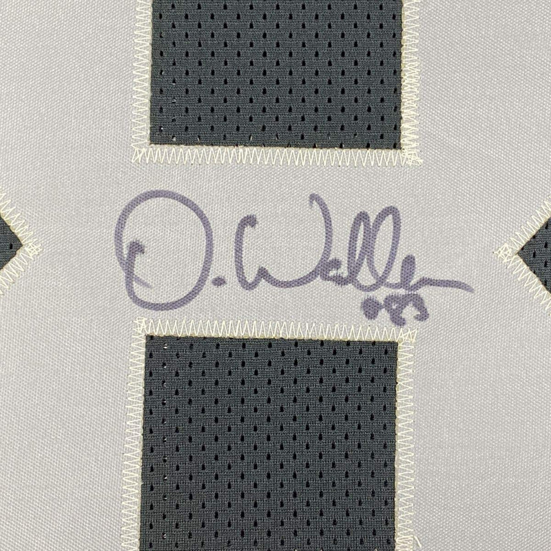 Autographed/Signed Darren Waller Las Vegas Oakland Black Football Jersey Beckett BAS COA